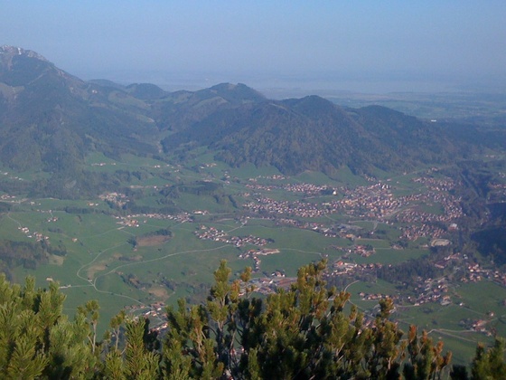 Blick über Ruhpolding