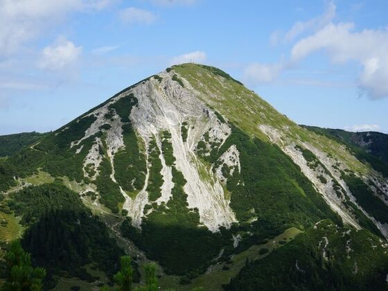 Blick zum Geigelstein