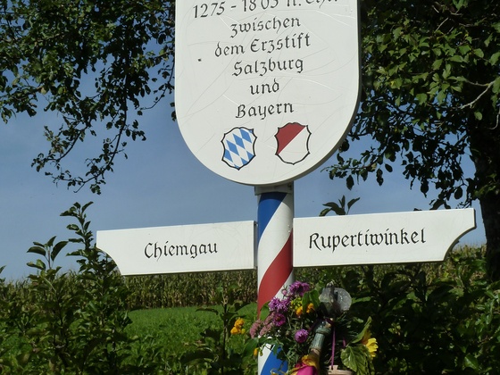 Historische Landesgrenze bei Lauter