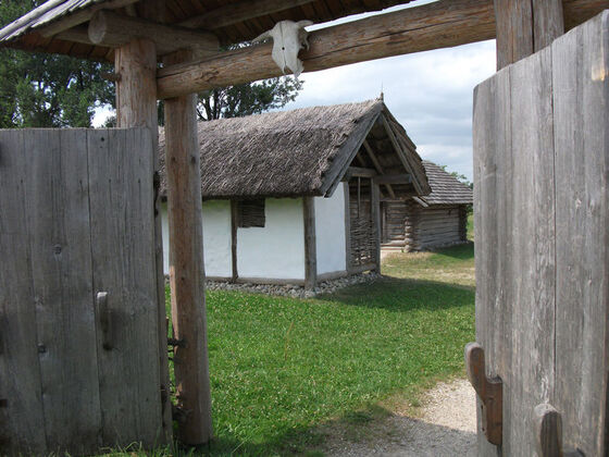 Keltengehöft in Stöffling.