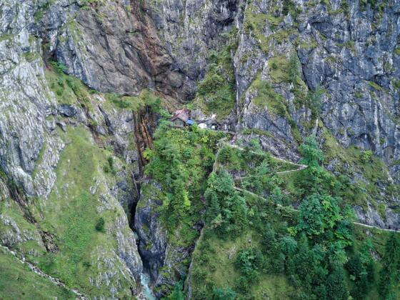 Der Weg zur Höllentalklamm