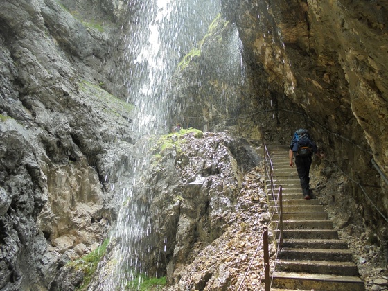 Weg durch die Höllentalklamm
