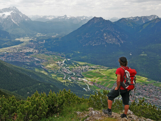 Blick vom Hohen Fricken