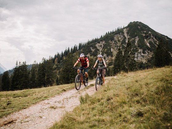 Radltour in der Zugspitz Arena Bayern-Tirol