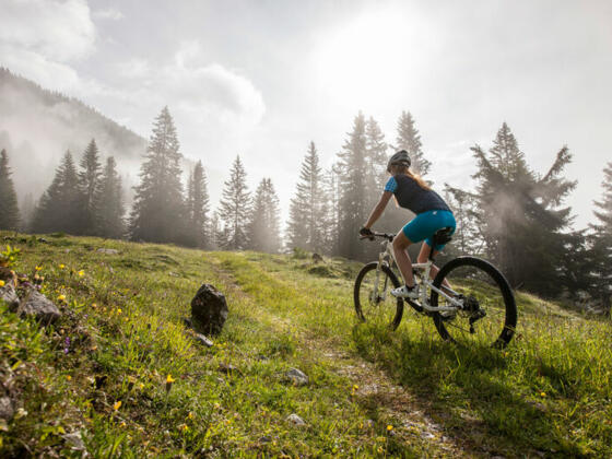 Mountainbiketour in der Zugspitz Arena Bayern-Tirol
