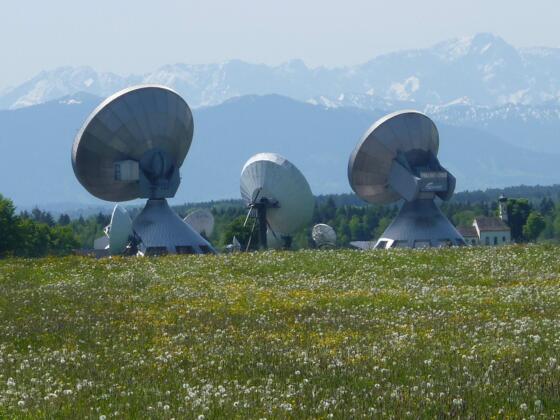 Erdfunkstelle in Raisting