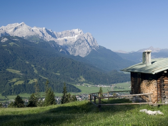 Eckenhütte über Garmisch-Partenkirchen