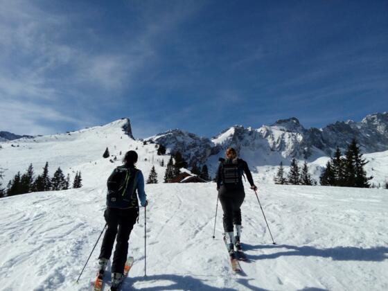 Letzter Anstieg zur Stuibenhütte