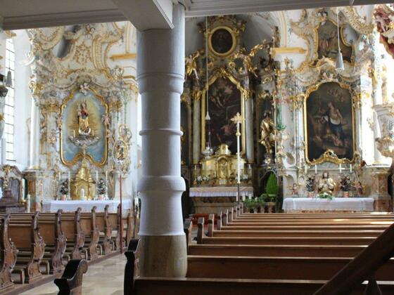 Fililkirche St. Bartholomäus Hörgersdorf, drei Altäre