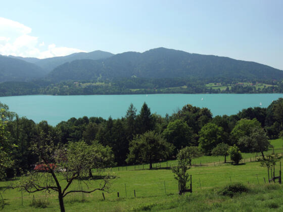 Ausblick vom Tegernseer Höhenweg