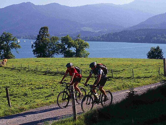 Radeln um den Tegernsee