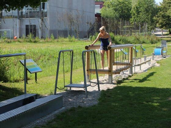 Bewegungsparcours im Bürgerpark Taufkirchen (Vils)