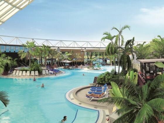 Therme Erding, Blick auf Thermenparadies