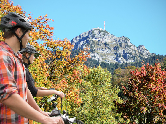 Radeln am Wendelstein in der Filmregion Tegernsee Schliersee