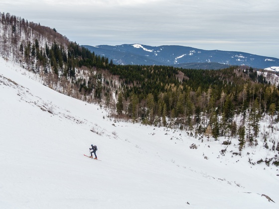 der untere Teil des Staufenkar ist noch flach