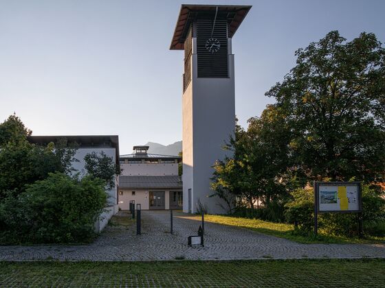 Evangelische Christuskirche in Inzell: Aussenansicht