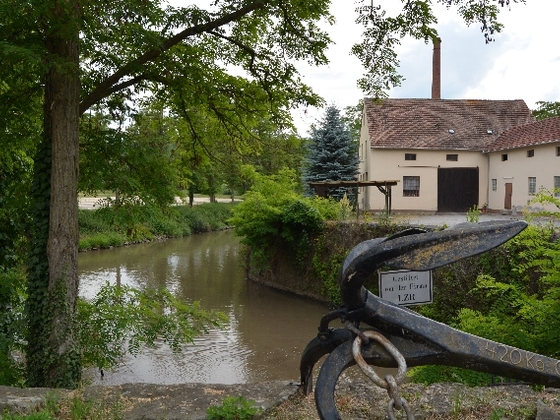 Alter Mainhafen in Marktsteft