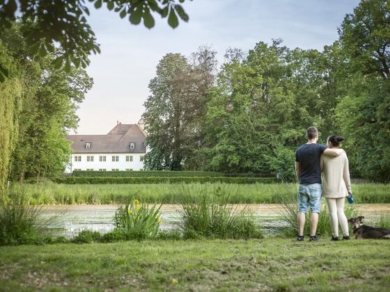 Schlosspark Schönborn`sches Schloss Wiesentheid