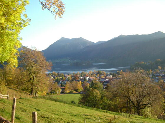 Am Ziel in Schliersee angekommen