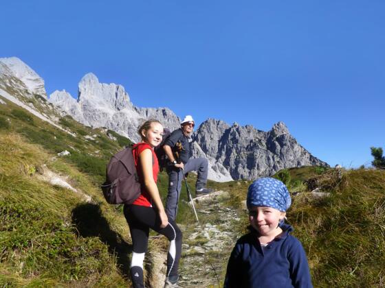 Trekking mit Kindern