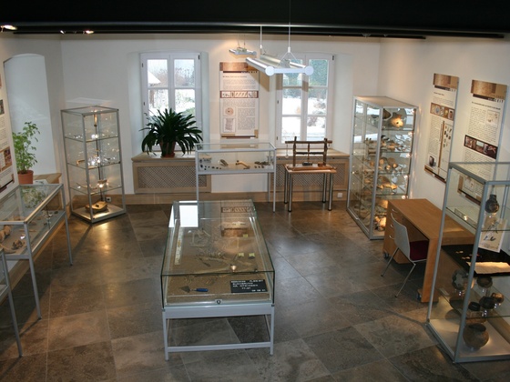 Ausstellungsraum Erlebnis Steinzeit Buchbrunn