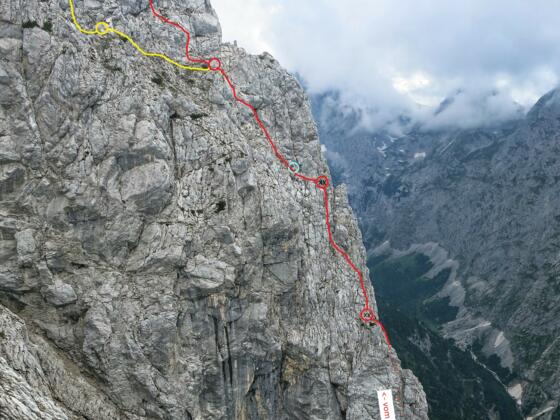 Die oberen Seillängen ("Teil 3")