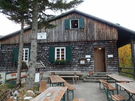 Die Terrasse des Soiernhaus