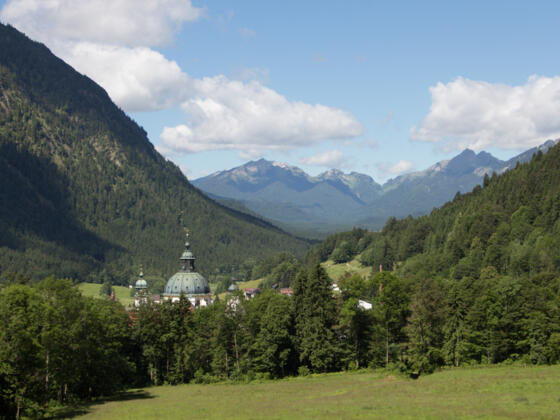 Walderlebnispfad Ettal, Scheinberg und Große Klammspitze