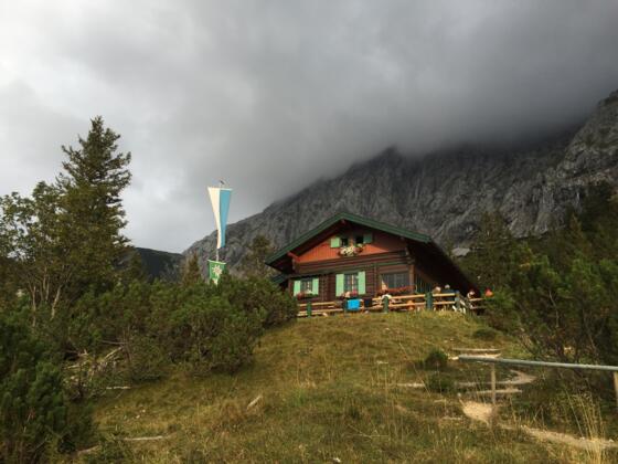 Hochlandhütte gegen den Wörner