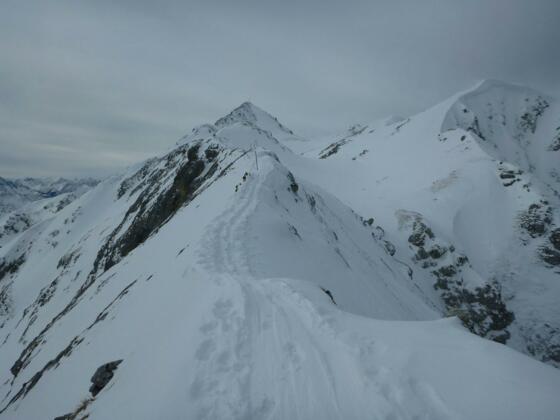 Hochplatte - Vorgipfel, 26.2.2017