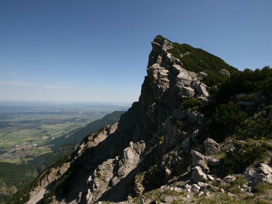 Blick zurück zur Hohen Kiste