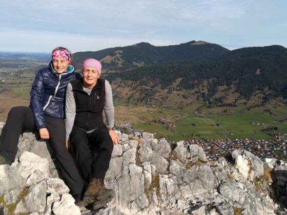 Blick vom Kofel ins Ammertal
