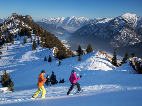 Schneeschuhwanderung Pürschlinghaus