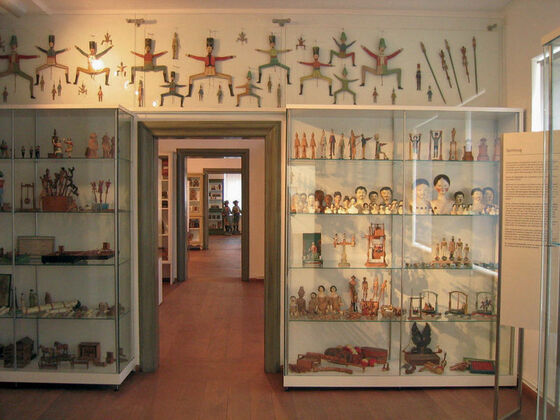 Innenraum Oberammergau Museum