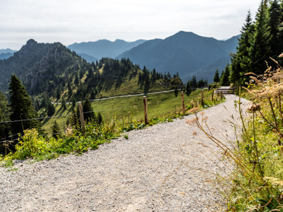 Wanderweg Ammergauer Alpen