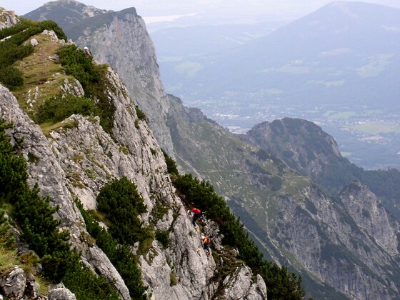 Berchtesgadener Hochthron 1972m  mit Blick zum Klettersteig