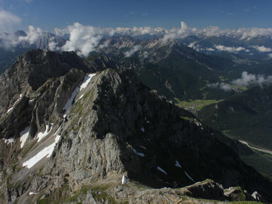 Blick zurück zum Gatterl