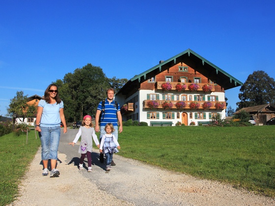 Sommerimpressionen Ed - Ortsteil von Inzell/Chiemgau