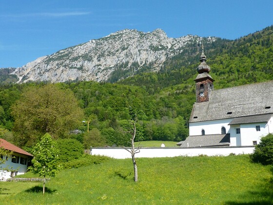 Ort Nonn mit Hochstaufen