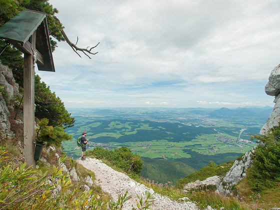 Hochstaufen von Schloss Staufeneck © RoHa Fotothek