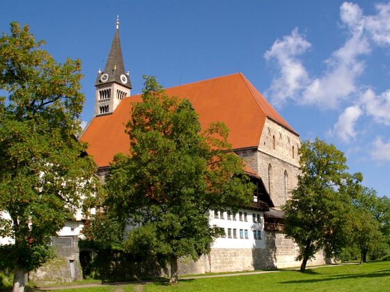 Die Stiftskirche Berchtesgaden und das Königliche Schloss