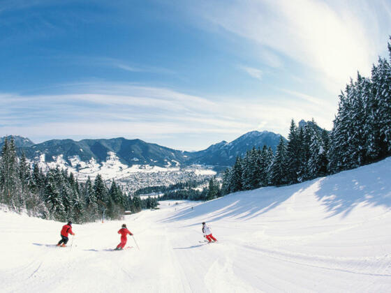 Bei der Abfahrt vom Kolbensattel