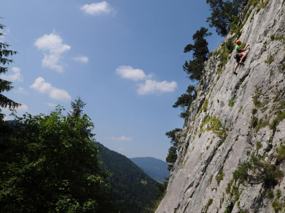 Klettergebiet - Kofel Marxersteig