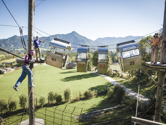 Hochseilgarten Isarwinkel