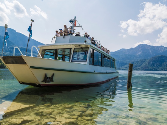 Motorschifffahrt am Kochelsee