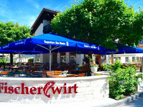 Landgasthaus Fischerwirt mit Biergarten