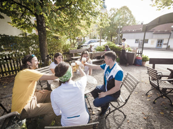 Biergarten Dorfschänke