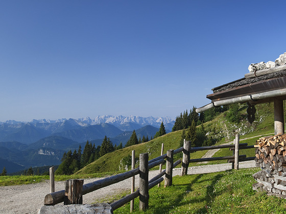 Stie-Alm im Sommer
