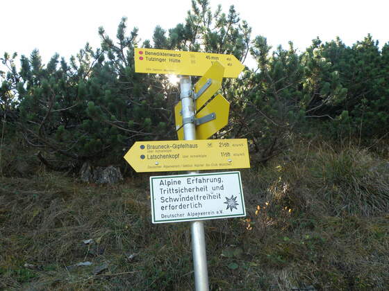 in der Nähe vom Rotohrsattel