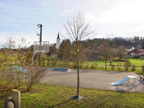 Skateranlage am Spielplatz bei Postmünster